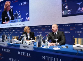 Prezident İlham Əliyev Beynəlxalq Çernobbio Forumunda “Yeni geosiyasi şəraitdə Azərbaycanın rolu” adlı sessiyada çıxış edib