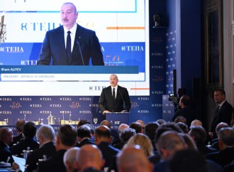 Prezident İlham Əliyev Beynəlxalq Çernobbio Forumunda “Yeni geosiyasi şəraitdə Azərbaycanın rolu” adlı sessiyada çıxış edib