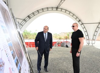 Prezident İlham Əliyev Ağdam rayonunun Güllücə kəndinin təməlini qoyub