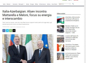 İtaliya mediası Prezident İlham Əliyevin bu ölkəyə səfərini geniş işıqlandırıb