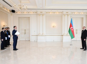 Prezident İlham Əliyev İtaliyanın ölkəmizdə yeni təyin olunmuş səfirinin etimadnaməsini qəbul edib