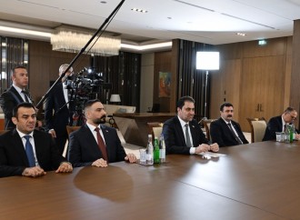 Prezident İlham Əliyev İraq Parlamentinin sədrini qəbul edib