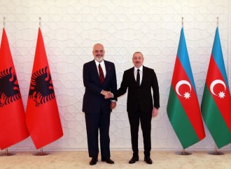 Prezident İlham Əliyevin Albaniyanın Baş naziri Edi Rama ilə təkbətək görüşü başlayıb