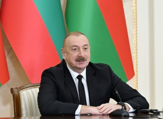 Prezident İlham Əliyev və Prezident Rumen Radev mətbuata bəyanatlarla çıxış edirlər