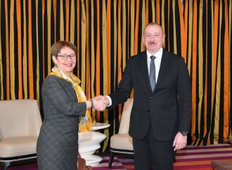 Münxendə Prezident İlham Əliyev ilə Avropa Yenidənqurma və İnkişaf Bankının prezidentinin görüşü olub