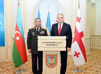 Azərbaycan-Gürcüstan hərbi əməkdaşlığı müzakirə edilib