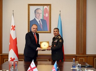 Azərbaycan-Gürcüstan hərbi əməkdaşlığı müzakirə edilib