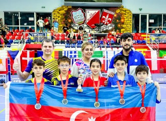 Badmintonçularımız Novı Saddan 4 medalla qayıdıb
