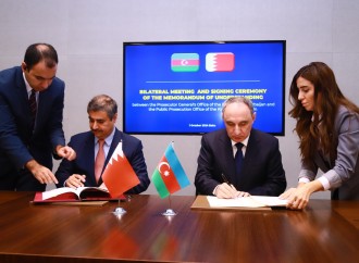 Azərbaycan və Bəhreyn Krallığı hüquqi əməkdaşlıqla bağlı Anlaşma Memorandumu imzalayıb