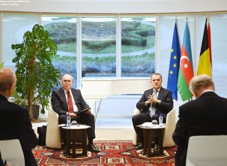 Ceyhun Bayramov Brüsseldə media və aparıcı beyin mərkəzlərinin nümayəndələri ilə görüşdü