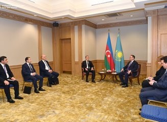 Azərbaycan və Qazaxstan XİN başçıları arasında görüş olub