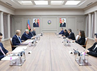 Baş nazir Əli Əsədov Türkiyənin milli təhsil naziri ilə görüşüb