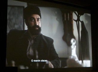 Heydər Əliyev Mərkəzində Tağıyev: Neft bədii filminin premyerası olub