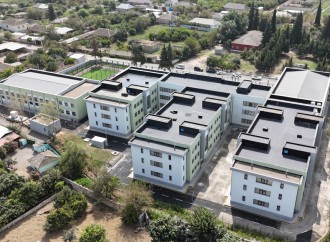 Heydər Əliyev Fondunun vitse-prezidenti Leyla Əliyeva Biləsuvar rayonunda yeni inşa edilən məktəbdə olub