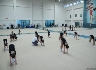 Bakıda bölgələrdən olan gimnastların təlim-məşq toplanışı keçirilir