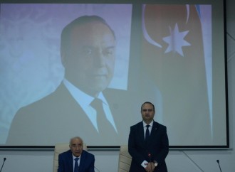 Aİİ-də Ulu Öndərin 101 illiyi münasibətilə tədbir keçirilib