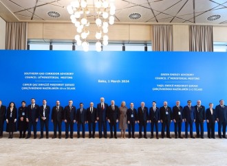 Prezident İlham Əliyev Bakıda Cənub Qaz Dəhlizi Məşvərət Şurası çərçivəsində keçirilən iclasda çıxış edib