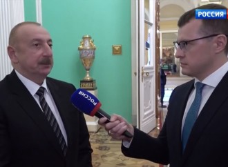 Prezident İlham Əliyev Moskvada “Rossiya 1” televiziya kanalına müsahibə verib