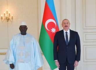 Prezident İlham Əliyev Seneqalın ölkəmizdə yeni təyin olunmuş səfirinin etimadnaməsini qəbul edib