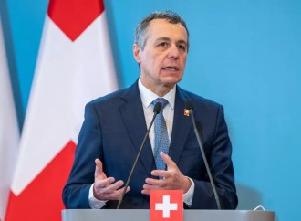 İsveçrənin xarici işlər nazirinə qarşı etiraz aksiyası keçirilib