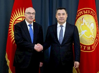 Japarov BMT-nin Terrorla Mübarizə İdarəsinin rəhbərini qəbul edib