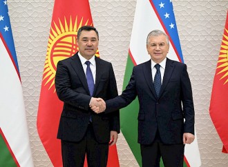 Sadır Japarov Özbəkistana rəsmi səfər edib
