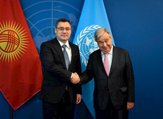 Sadır Japarov BMT-nin baş katibi ilə görüşüb