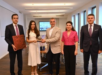 Heydər Əliyev Fondunun vitse-prezidenti Leyla Əliyeva Berlində işgüzar səfərdə olub