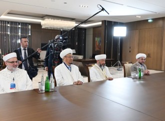 Prezident İlham Əliyev TDT-yə üzv və müşahidəçi dövlətlərin dini rəhbərlərindən ibarət nümayəndə heyətini qəbul edib