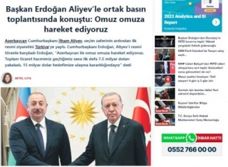 Türkiyə mətbuatı Prezident İlham Əliyevin rəsmi səfərini diqqət mərkəzində saxlamaqda davam edir