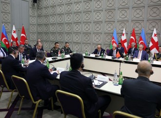 Batumidə Azərbaycan-Gürcüstan-Türkiyə müdafiə nazirlərinin 11-ci üçtərəfli görüşü keçirilib