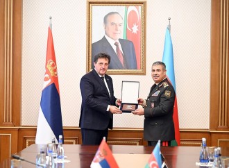 Azərbaycan və Serbiyanın müdafiə nazirləri arasında görüş keçirilib