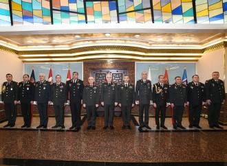 Azərbaycan Ordusunun yüksək rütbəli hərbi qulluqçuları Türkiyədədir