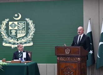 Prezident İlham Əliyev və Məhəmməd Şahbaz Şərif mətbuata bəyanatlarla çıxış ediblər