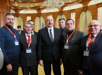 Prezident İlham Əliyev, Birinci xanım Mehriban Əliyeva və ailə üzvləri Xankəndidə səs veriblər