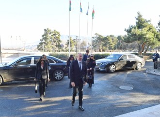 Prezident İlham Əliyev, Birinci xanım Mehriban Əliyeva və ailə üzvləri Xankəndidə səs veriblər