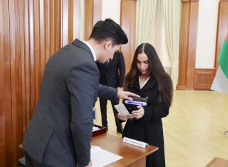 Prezident İlham Əliyev, Birinci xanım Mehriban Əliyeva və ailə üzvləri Xankəndidə səs veriblər