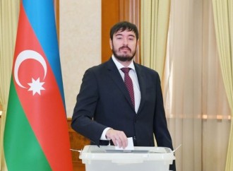 Prezident İlham Əliyev, Birinci xanım Mehriban Əliyeva və ailə üzvləri Xankəndidə səs veriblər