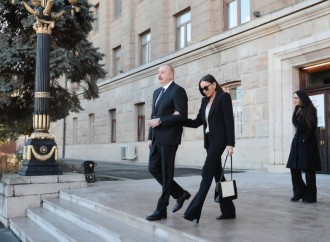 Prezident İlham Əliyev, Birinci xanım Mehriban Əliyeva və ailə üzvləri Xankəndidə səs veriblər