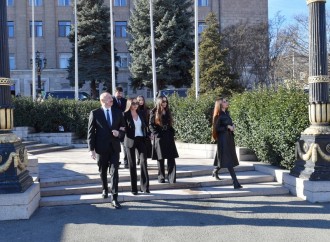 Prezident İlham Əliyev, Birinci xanım Mehriban Əliyeva və ailə üzvləri Xankəndidə səs veriblər