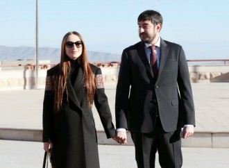 Prezident İlham Əliyev, Birinci xanım Mehriban Əliyeva və ailə üzvləri Xankəndidə səs veriblər