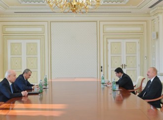 Prezident İlham Əliyev MDB Baş katibini qəbul edib