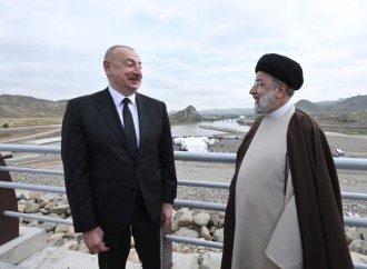 Azərbaycan ilə İranın dövlət sərhədində Prezident İlham Əliyevin və Prezident Seyid İbrahim Rəisinin görüşü olub