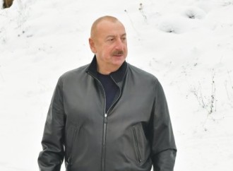 Prezident İlham Əliyev Şuşa rayonundakı “Turşsu” bulağında olub