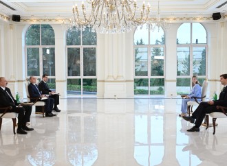 Prezident İlham Əliyev Belçikanın Azərbaycanda yeni təyin olunmuş səfirinin etimadnaməsini qəbul edib