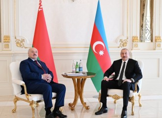 Azərbaycan və Belarus prezidentlərinin təkbətək görüşü başlayıb