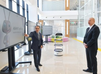 Prezident İlham Əliyev Lənkəran regional “ASAN xidmət” mərkəzinin açılışını edib