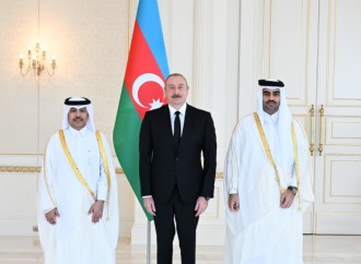 Prezident İlham Əliyev Qətərin Azərbaycanda yeni təyin olunmuş səfirinin etimadnaməsini qəbul edib
