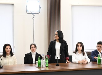 Prezident İlham Əliyev Qarabağ Universitetinin təmirdən sonra açılışında iştirak edib