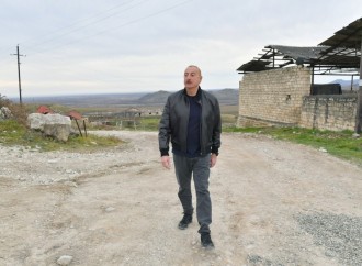 Prezident İlham Əliyev Xocalı rayonunun Xanabad kəndində olub